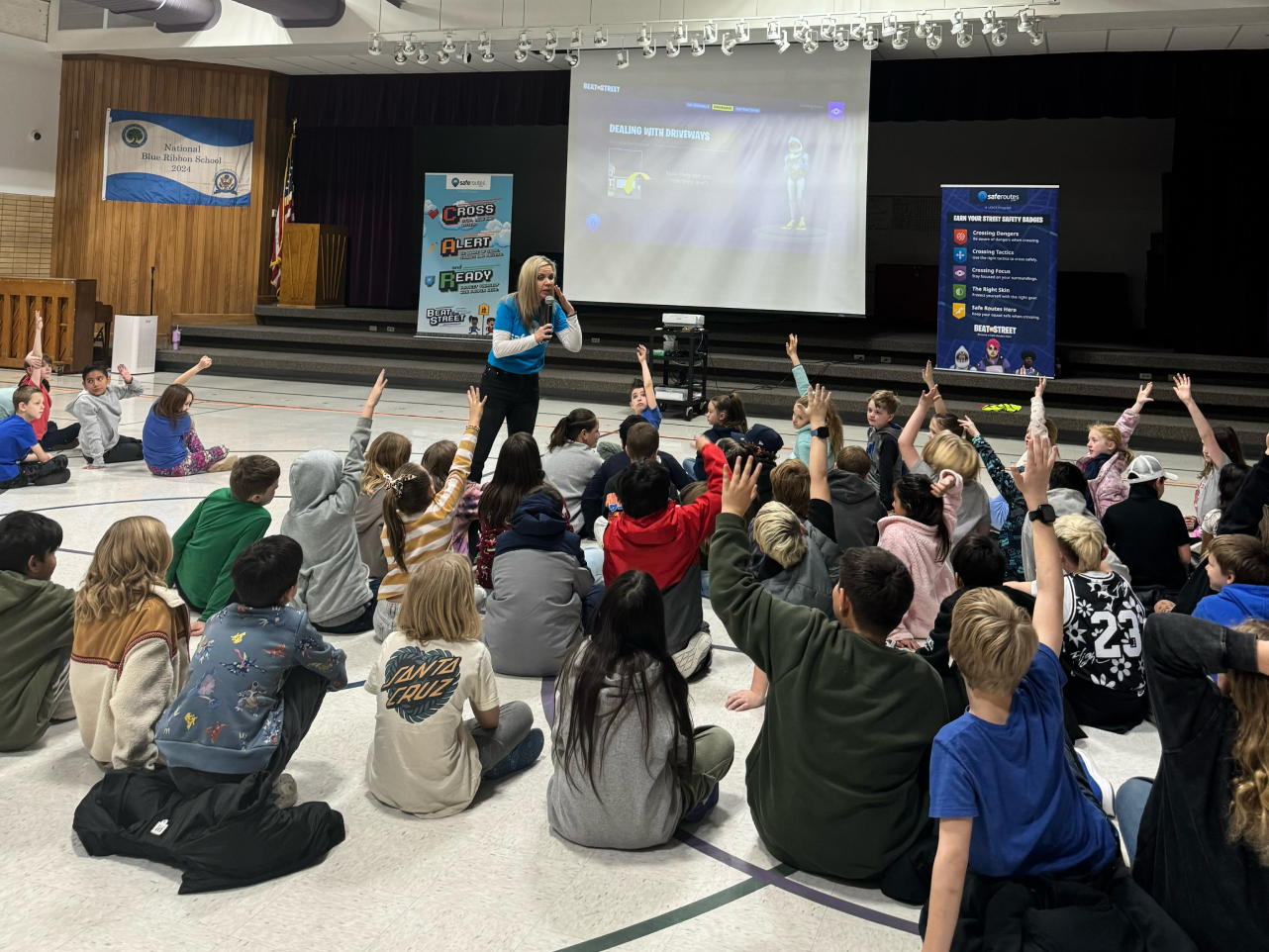 Beat the Street school assembly